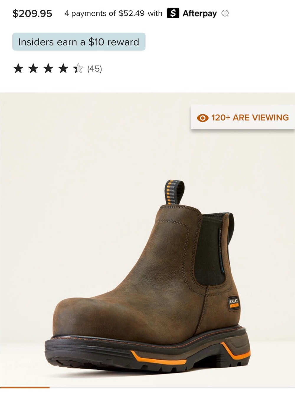 Men’s Ariat Work Boots
